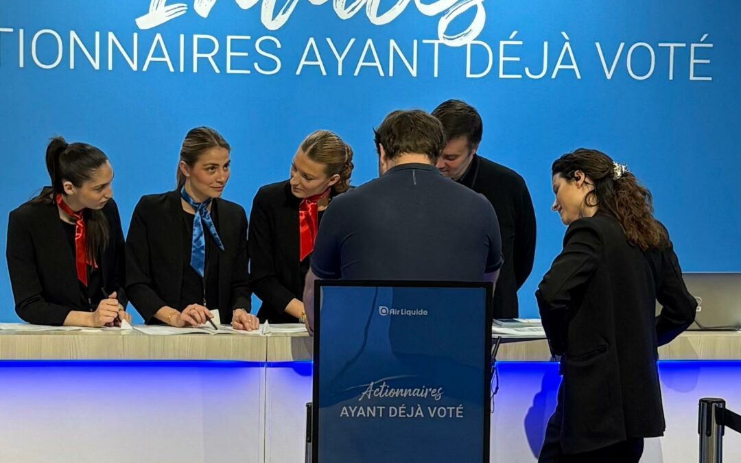Saison des Assemblées Générales 2025 : nos équipes à l’œuvre auprès des grandes entreprises françaises